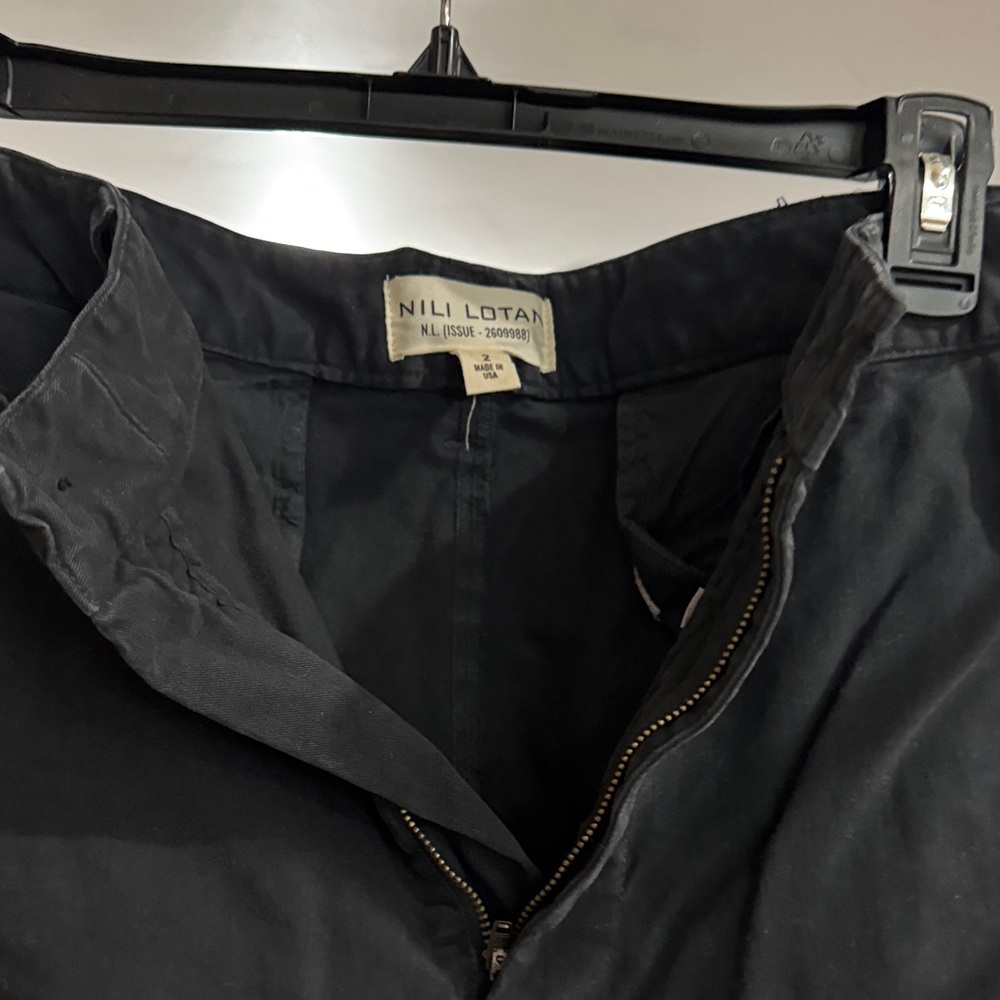 Nili Lotan Charcoal Trousers